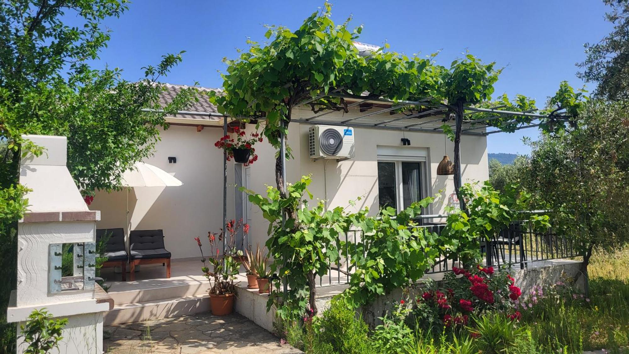 Ioannis Houses - Gemuetliches Ferienhaus Im Olivenhain Skala Potamia  Oda fotoğraf