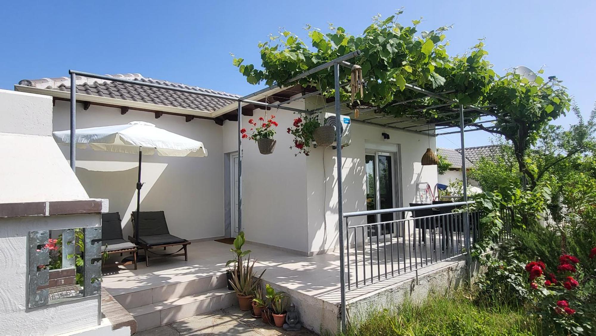 Ioannis Houses - Gemuetliches Ferienhaus Im Olivenhain Skala Potamia  Oda fotoğraf